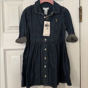 Ralph Lauren Dark Blue Denim Dress